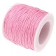 Cordón algodon encerado de 1mm - Rosa intenso